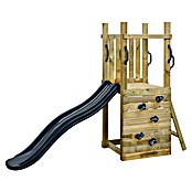 Swing King Otroški igralni stolp Irma  (Do x Š x V: 235 x 70 x 175 cm, Antracit tobogan) | 8305 - Kinderspielgeräte Holz | ICHA - Kinderspielgeräte | ICH - Kinderspielgeräte | IC - Freizeit im Garten | I - Stadtgarten | BAUHAUS