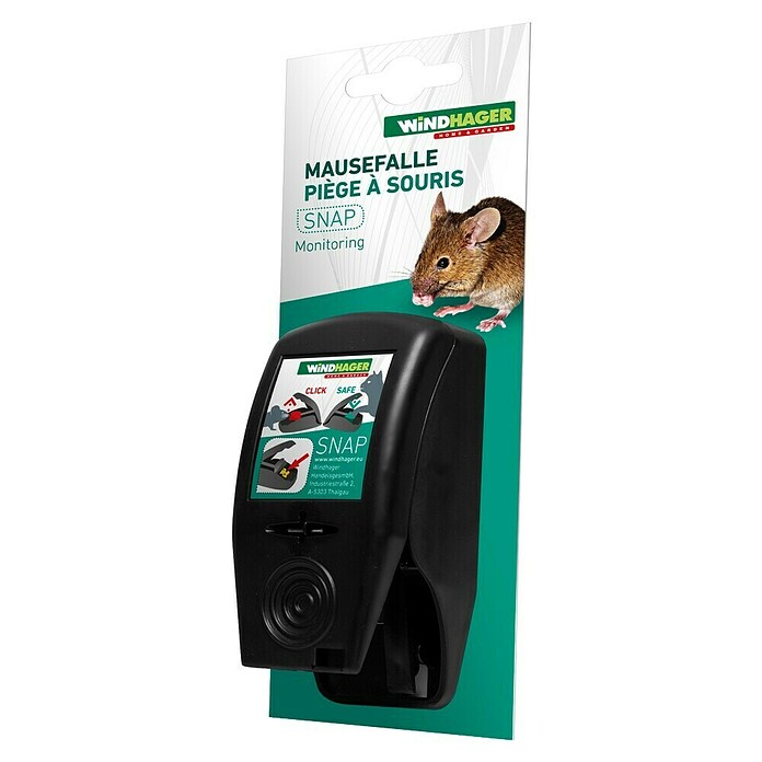 Windhager Mausefalle Snap (Spezialfalle, Kunststoff, 1 Stk.)
