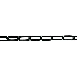 Stabilit Rundstahlkette Meterware (Durchmesser: 6 mm, Stahl, Schwarz)