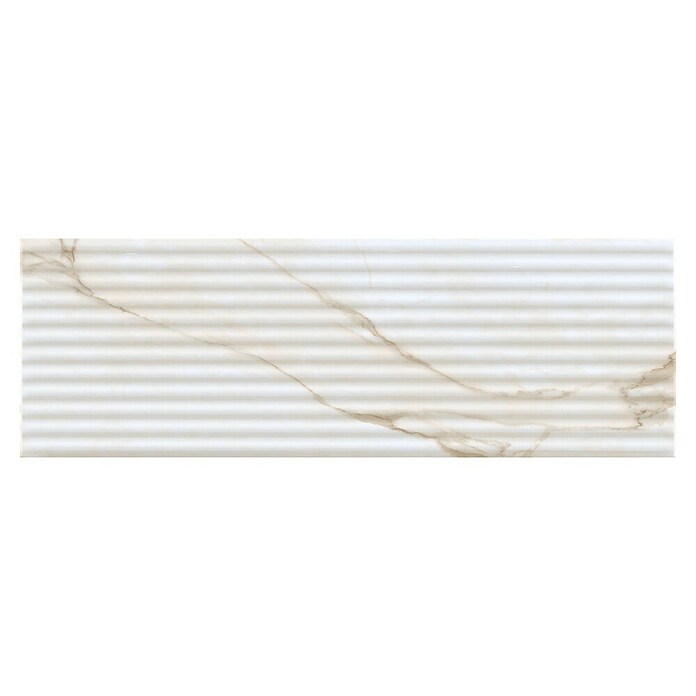 Zidna pločica RLV.Portofino Gold Brillo  (90 x 30 cm, Bijelo zlatna, Sjaj) | BAUHAUS