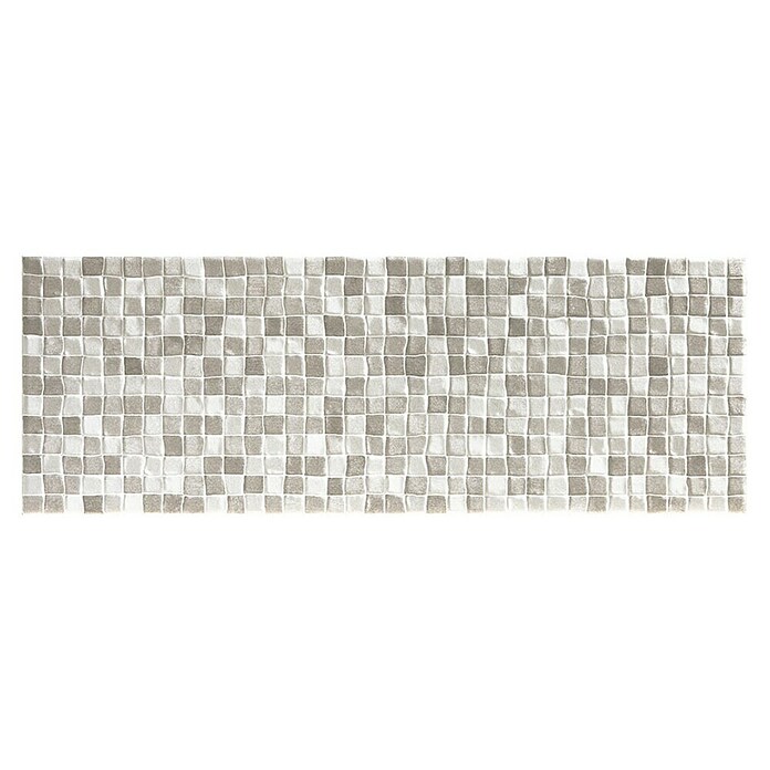 Zidna pločica At.Alpha Cubic Marengo  (70 x 25 cm, Bijelo siva, Mat) | BAUHAUS