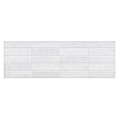 Zidna pločica Brienz  (60 x 20 cm, Bijela, Mat, Dizajn pločica: Prugasto) | BAUHAUS