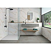 Zidna pločica Portofino Gold Brillo  (90 x 30 cm, Bijelo zlatna, Sjaj) | BAUHAUS
