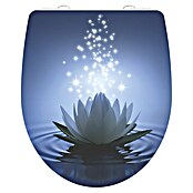 Schütte WC-Sitz Water Lily (Duroplast, Blau, Mit Absenkautomatik) | BAUHAUS