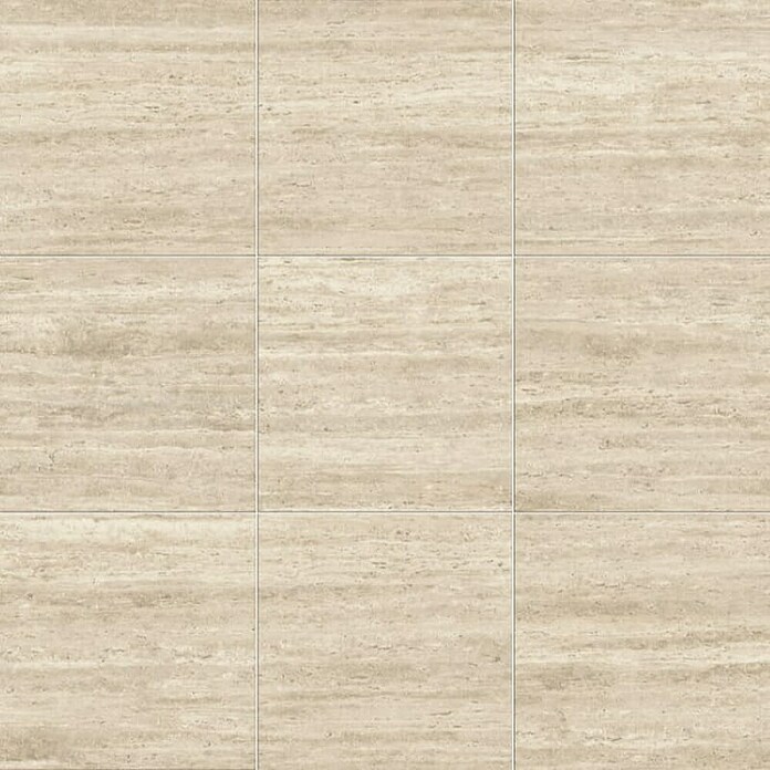 Atlas Concorde Solution Porculanska pločica Pompei Bianco Romano  (60 x 60 cm, Bež, Mat) | BAUHAUS