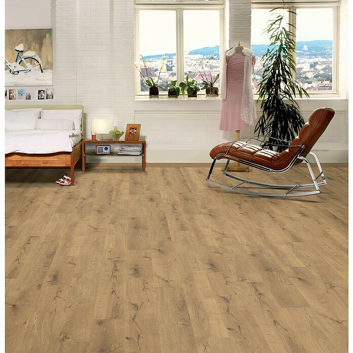 Egger Laminaat Lausanne Eiken Natuur (1.292 x 193 x 10 mm) | BAUHAUS