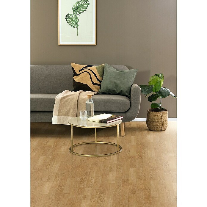 Egger Laminat NatureSense rustikalni hrast NL2412  (1.292 x 193 x 6 mm, Rustikalni pod, Smeđa) | BAUHAUS