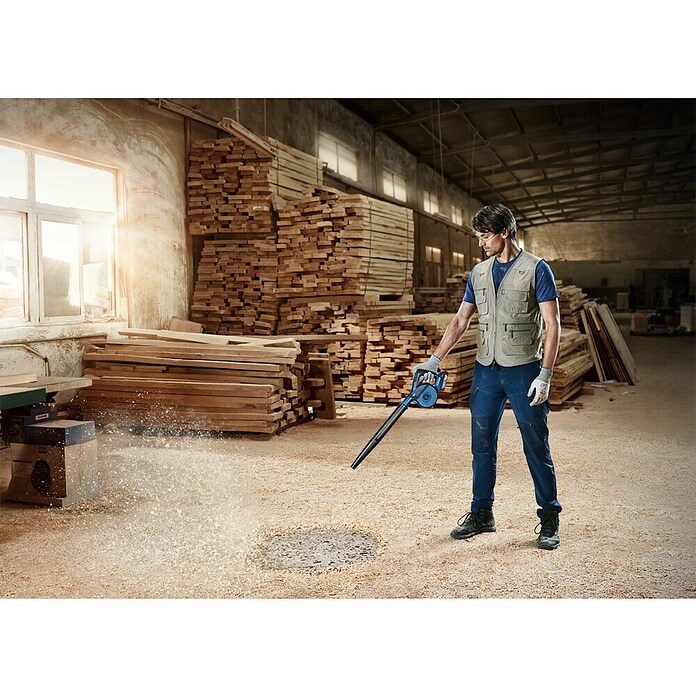 Bosch Professional Soplador de hojas de batería (18 V, Sin batería)