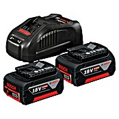 Bosch Professional AMPShare 18V Punjač i baterija 2x GBA 18V 5.0 Ah + GAL 1880 CV  (18 V, 2 baterije, 5 Ah) | BAUHAUS