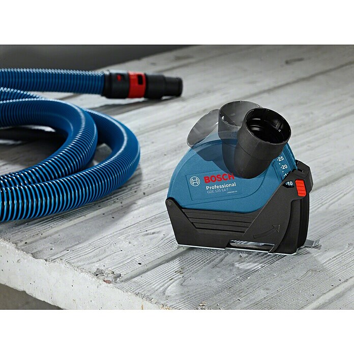 Bosch Professional Absaugvorrichtung GDE 125 EA-T (Passend für: Bosch Winkelschleifer GWS-Serie mit Ø 125 mm)