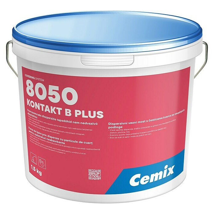 Cemix Disperzijski temeljni premaz Kontakt B Plus  (1,5 kg) | BAUHAUS