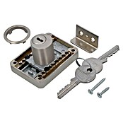 Stabilit Aufschraub-Riegelschloss (Durchmesser Zylinder: 22 mm, L x B x H: 45 x 59 x 10 mm)