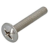 Häfele Tornillo roscado (Ø x L: 4 x 25 mm, Acero, Niquelado, Cabeza de arandela, Ranura en cruz PZ 2)