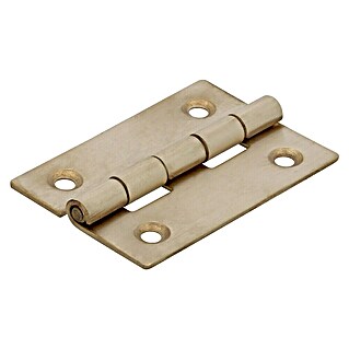 Stabilit Scharnier (L x B: 51 x 32 mm, Messing)