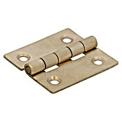 Bisagra (L x An: 38 x 32 mm, Latón) | BAUHAUS