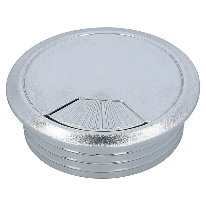 THETAG Kabeldoorvoer, kunststof, flexibele kabeldoorvoer, 60 mm, 4 stuks, kabeldoorvoer, draadgat, afdekking voor bureau, computertafel, werkbladen, meubels