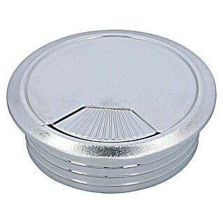 Häfele Pasacables (Diámetro: 60 mm, Plateado)