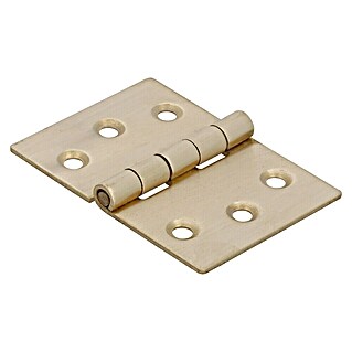 Stabilit Scharnier (L x B: 38 x 51 mm, Messing)