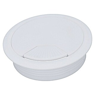 Häfele Pasacables (Diámetro: 80 mm, Blanco)