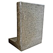Seesteiner Winkelstützmauer (Grau, Stärke: 7 cm, L x B x H: 30 x 30 x 60 cm, Witterungsbeständig) | BAUHAUS