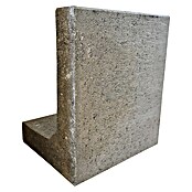 Seesteiner Winkelstützmauer (Grau, Stärke: 7 cm, L x B x H: 30 x 40 x 80 cm, Witterungsbeständig) | BAUHAUS