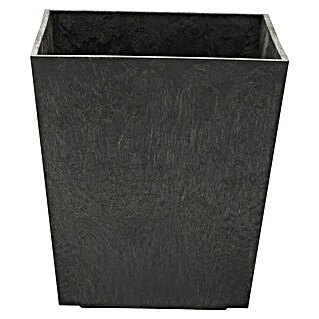 Oglati cvetlični lonec Sonata (Višina: 33 cm, Antracit, Oglate oblike)