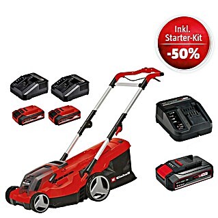 Einhell Power X-Change 18V Maschinenpaket (Akku-Rasenmäher Rasarro 36/36 + Starter-Kit (-50%))