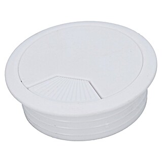 Häfele Pasacables (Diámetro: 60 mm, Blanco)