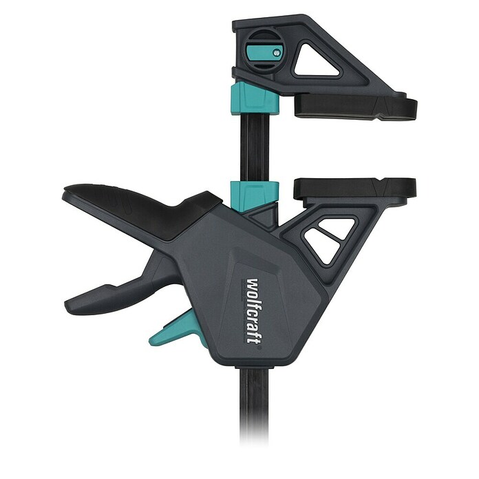 Wolfcraft Enoročna spona Pro Max  (Razpon: 150 mm, Dolžina štrlečega dela: 110 mm) | 1860 - Metallzwingen | BADF - Spannwerkzeug | BAD - Handwerkzeuge | BA - Handwerkzeuge | B - Werkz/Masch/Maschzubeh/Auto | BAUHAUS