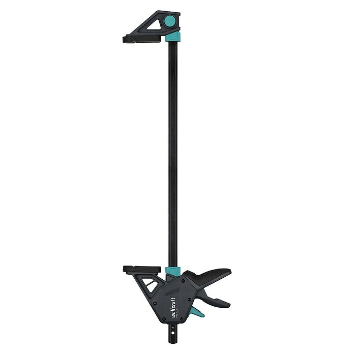 Wolfcraft Enoročna spona Pro Max  (Razpon: 450 mm, Dolžina štrlečega dela: 110 mm) | 1860 - Metallzwingen | BADF - Spannwerkzeug | BAD - Handwerkzeuge | BA - Handwerkzeuge | B - Werkz/Masch/Maschzubeh/Auto | BAUHAUS