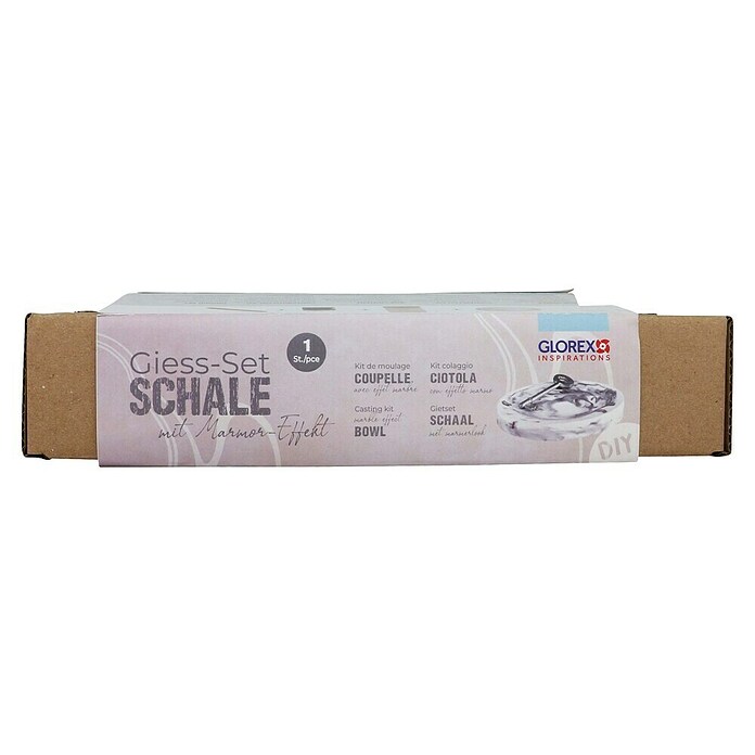 Glorex Bastel-Set Giess-Set Schale (1 Stk., Marmoreffekt) | BAUHAUS