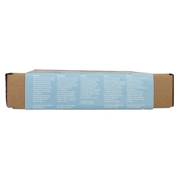 Glorex Bastel-Set Giess-Set Schale - 1 Stk., Marmoreffekt - DIY-Set-Verpackung. Kreiere deine eigene Schale mit diesem Komplett-Set, das alles enthält, was du benötigst.