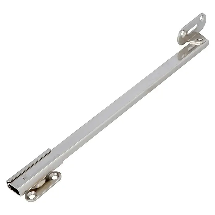 Suki Klappenhalter - Länge: 250 mm, Korpustiefe 260 mm - Ein verchromter Schranktürbeschlag, der eine sanfte Öffnung und Schließung von Schranktüren ermöglicht. Ideal für Möbelbau und Reparaturen.