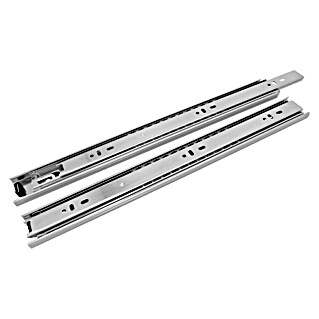 Accuride Guía para cajones 3832 SC con entrada automática (Longitud de instalación: 400 mm, Capacidad de carga: 45 kg, Extracción total, Lateralmente en el cajón, Zincado)