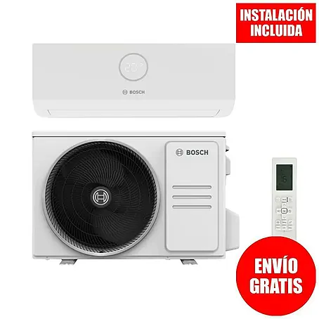 Bosch  Aire acondicionado Inverter Climate 3000i + Instalación