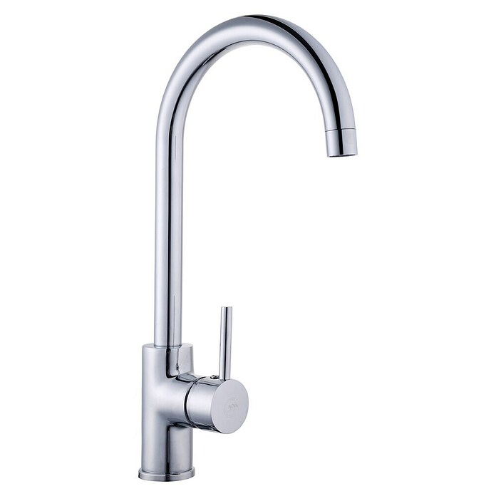 Grifo de cocina Iris (Cromo, Brillante) | BAUHAUS