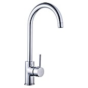 Grifo de cocina Iris (Cromo, Brillante) | BAUHAUS