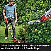 Einhell Power X-Change 18V Akku-Grasschere GE-CG 18/100LI (Akkuspannung: 18 V, Anzahl Akkus: 1 Akku, Schnittbreite: 100 mm, Max. Aststärke: 8 mm) | BAUHAUS