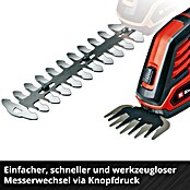 Einhell Power X-Change 18V Akku-Grasschere GE-CG 18/100LI (Akkuspannung: 18 V, Anzahl Akkus: 1 Akku, Schnittbreite: 100 mm, Max. Aststärke: 8 mm) | BAUHAUS