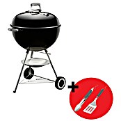 Weber Okrugli roštilj s poklopcem Kettle Classic  (Promjer površine roštilja: 57 cm, Crne boje) | BAUHAUS