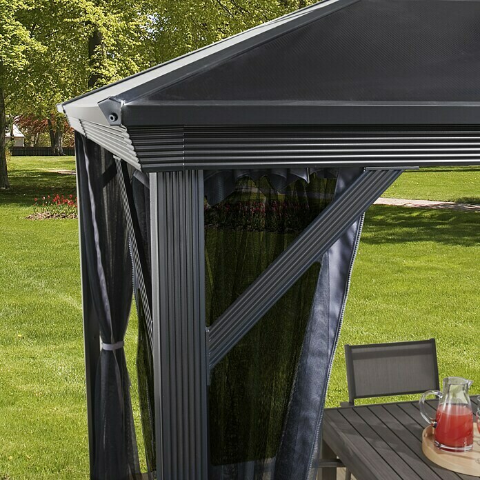 Sojag Pavillon Verona 10 x 14 (423 x 298 x 261 cm, Anthrazit)