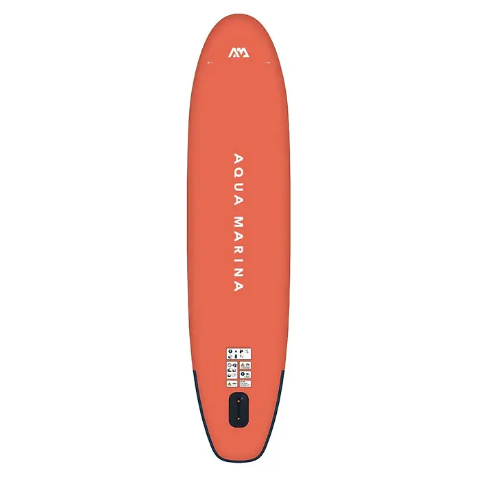 Aqua Marina SUP-Board Monster - L x B x H: 366 x 84 x 15 cm, Nutzlast: 170 kg - Nahaufnahme eines Aqua Marina SUP-Boards, ideal für Wassersport und Freizeitaktivitäten.