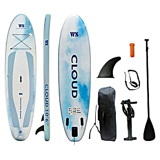 SUP-daska Water Solution Cloud (D x Š x V: 320 x 81 x 15 cm, Nosivost: 140 kg, Napuhljivo)