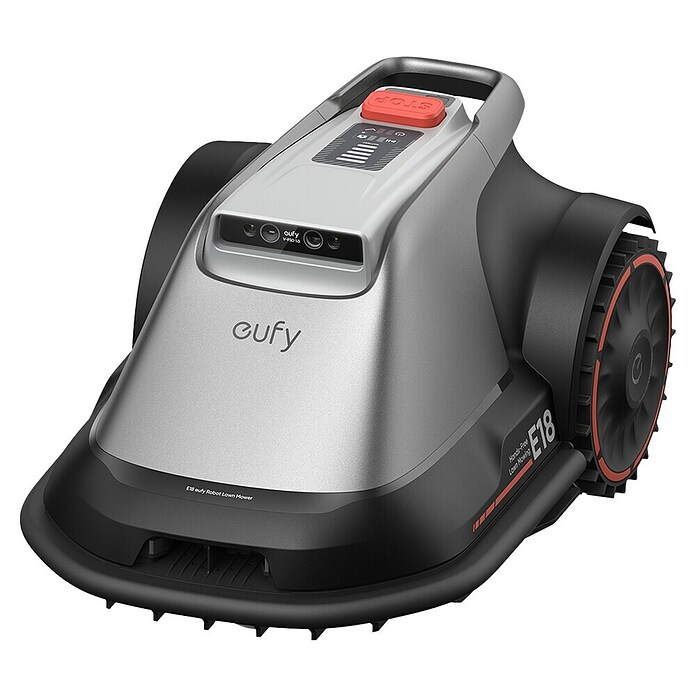 Eufy Mähroboter E18 (1.200 m², Schnittbreite: 20,3 cm, Kamera-gestützte Navigation, GPS) | BAUHAUS