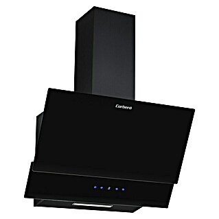 Corberó Campana extractora de vidrio Victoria 400FNB (Ancho: 60 cm, Máx. Potencia del ventilador en modo extracción: 387 m³/h, Negro)
