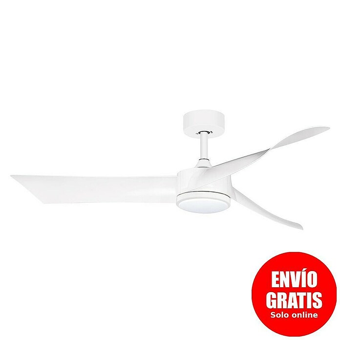 HJM Ventilador de techo VT524 (Blanco, 132 cm, 55 W, Blanco frío) | BAUHAUS