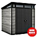 Keter Caseta para jardín Signature Storm Grey 77 