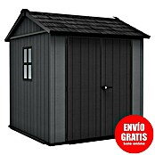 Keter Caseta para jardín Newton Plus 757 (Medidas ext. (An x Pr): 230 x 223,8 cm, Plástico, Gris) | BAUHAUS
