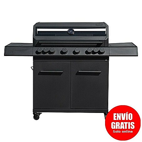 Kingstone KMS Barbacoa de gas Cliff 6500 Beast Black