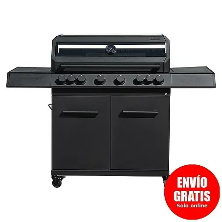 Kingstone KMS Barbacoa de gas Cliff 6500 Beast Black